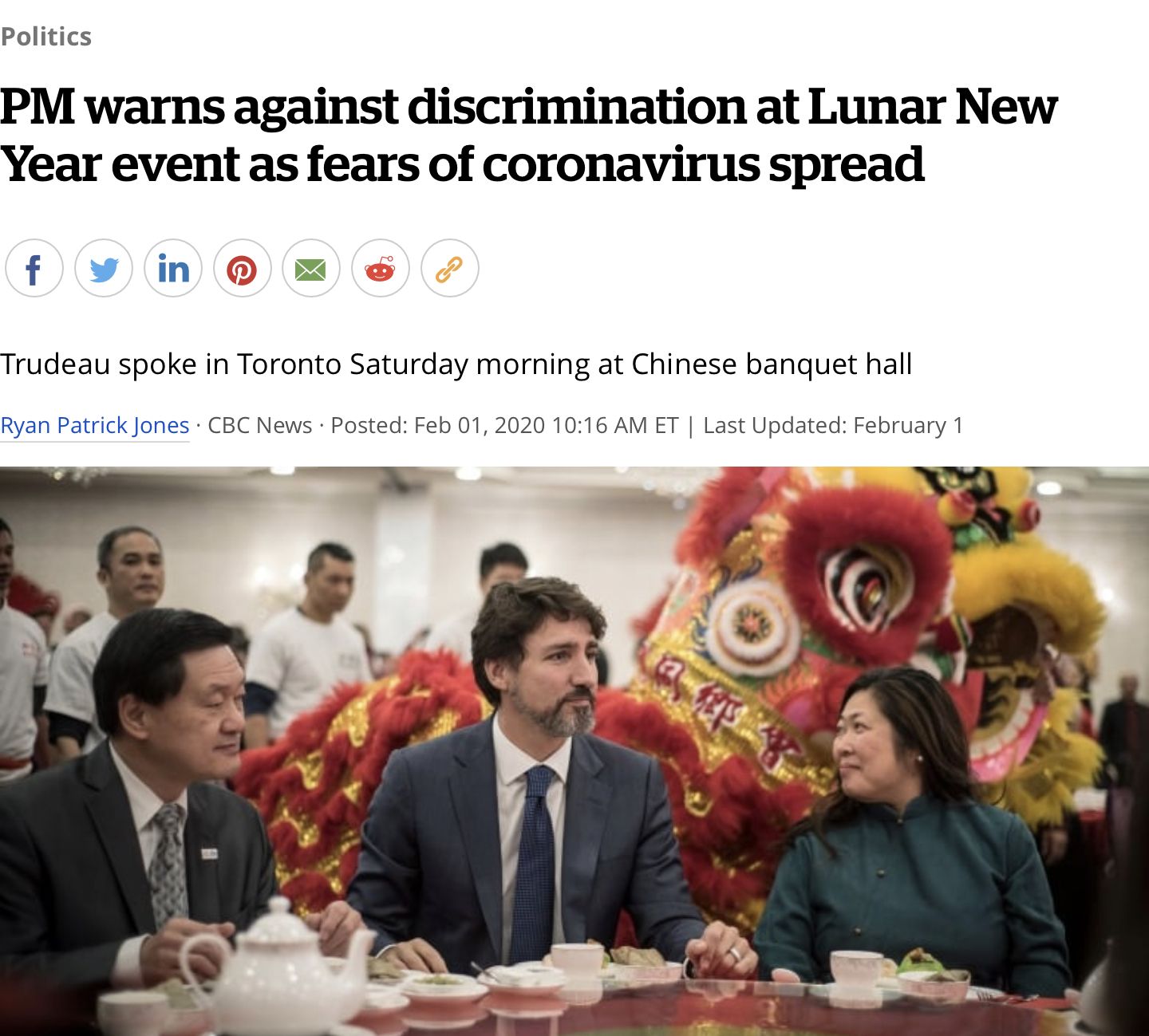 感动！病毒爆发的敏感时刻，加拿大政府这些行为令华人暖心
