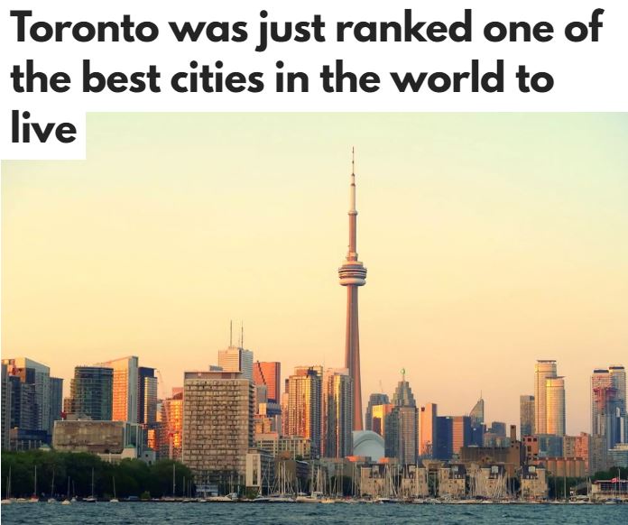 全球最宜居城市前十名：加拿大三城上榜！