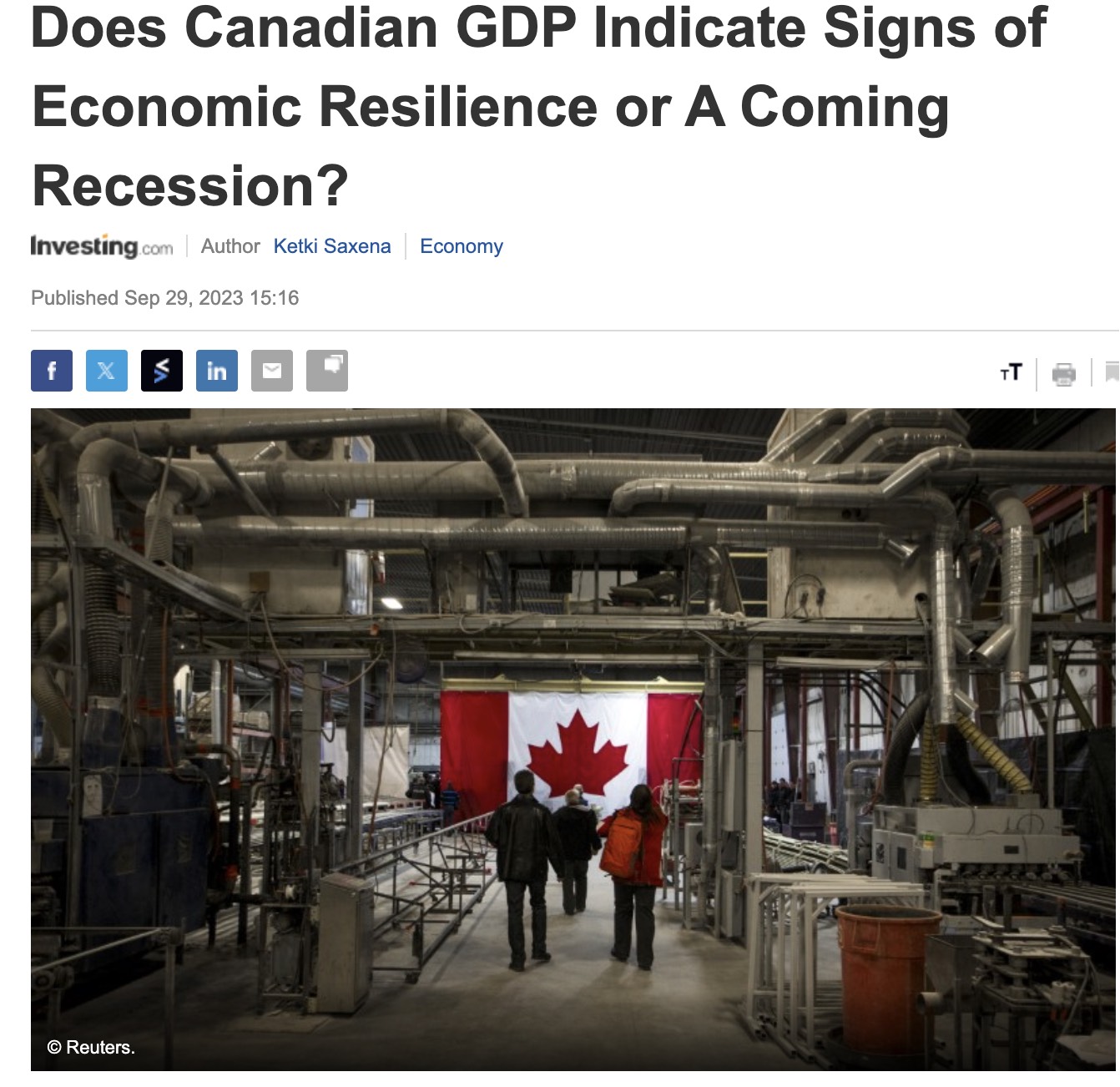 加拿大7月GDP数据公布，是否会影响加央行利率决策？各大机构解读不一