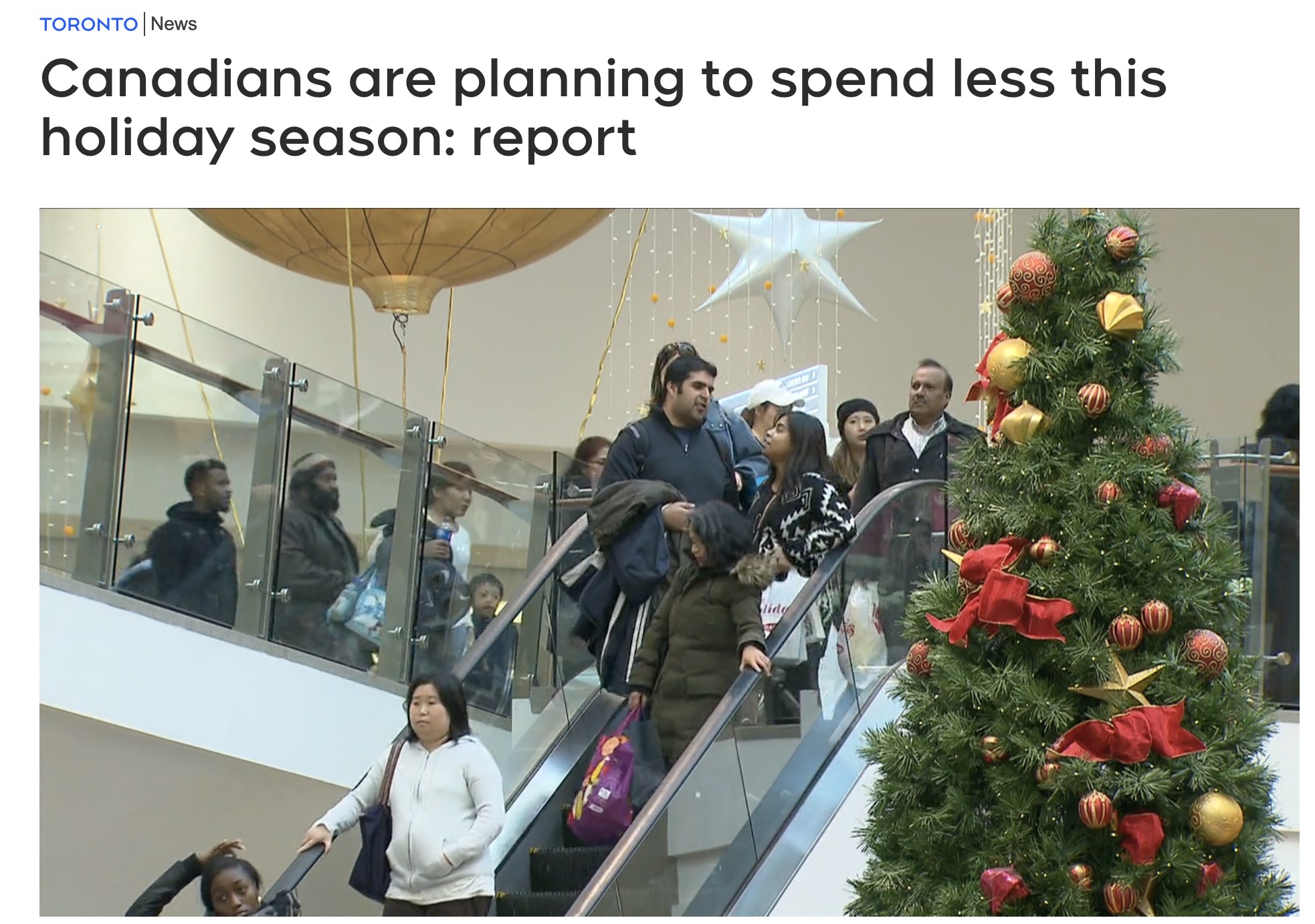 财务压力大，加拿大人大幅削减节日消费