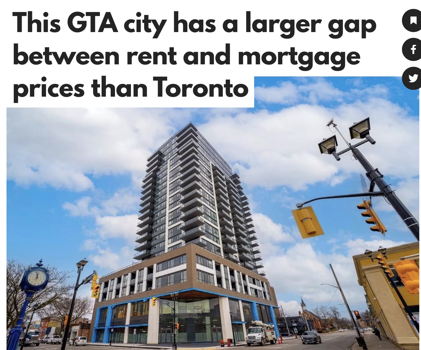买房还是租房？多伦多平均月供比租金高近2000加元！